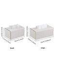 Luxury PU Leather Tissue Box Holder and Cover