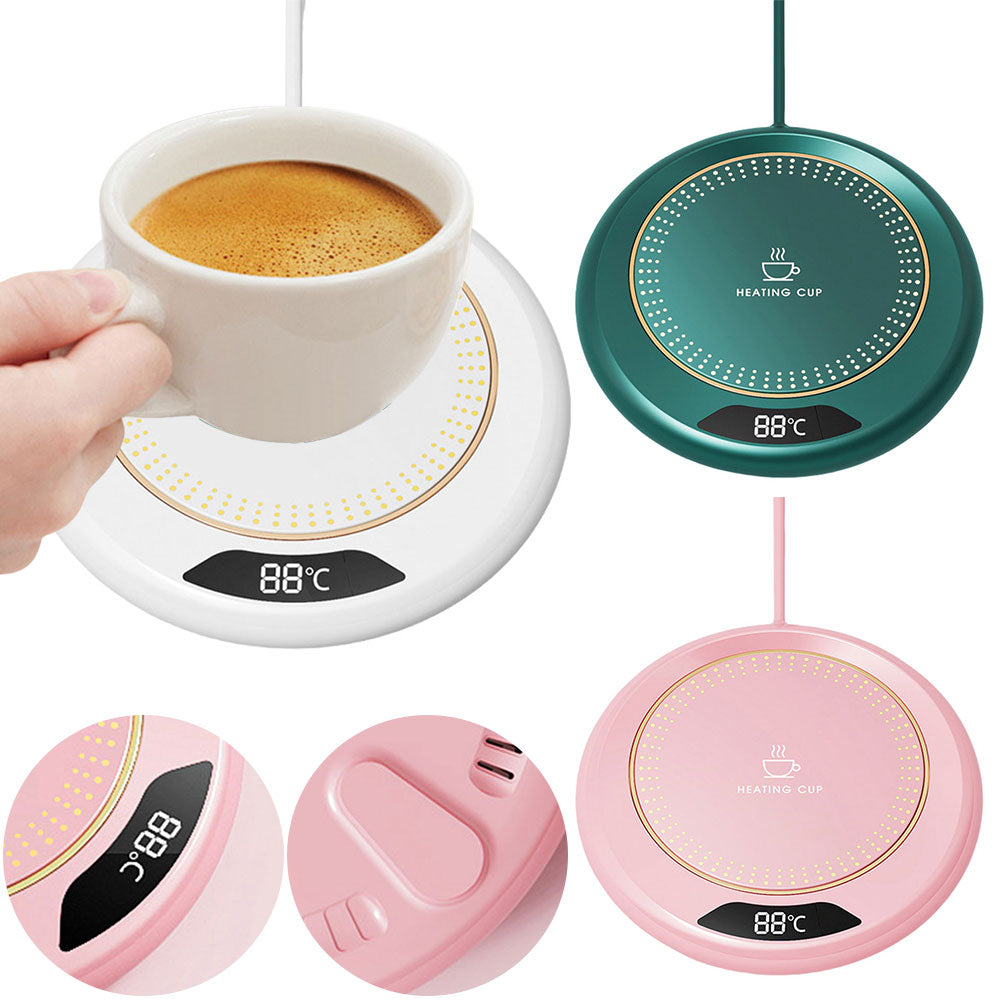 Smart Touch Control Mug Warmer Plate for Desk & Home