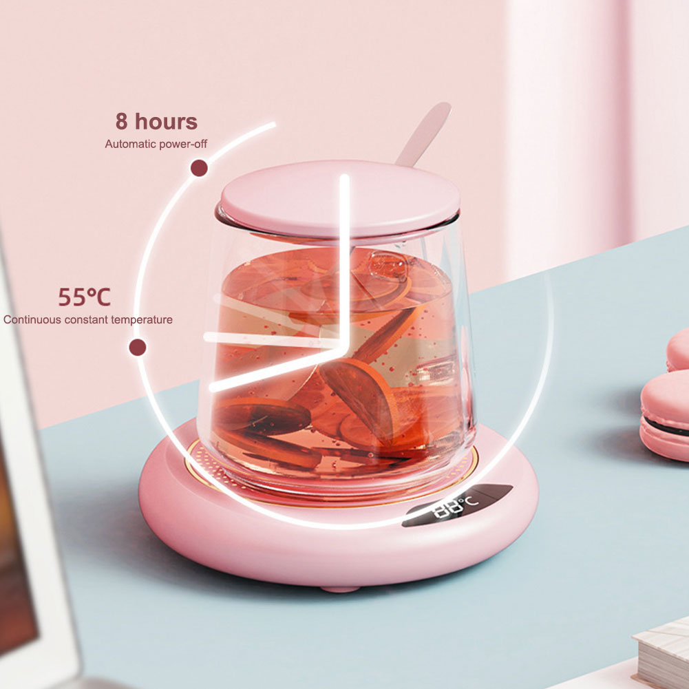 Smart Touch Control Mug Warmer Plate for Desk & Home