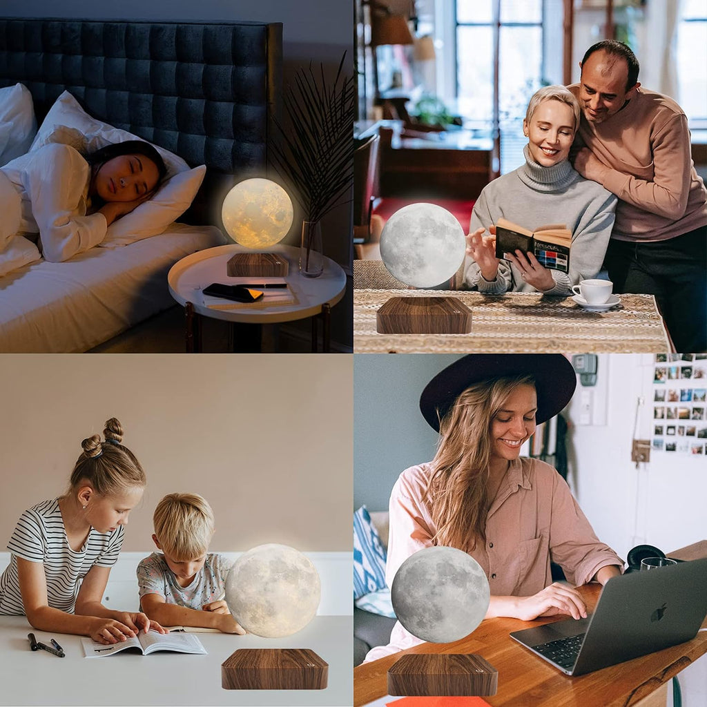 Nordic Magnetic Wooden LED Desk & Bedside Lamp
