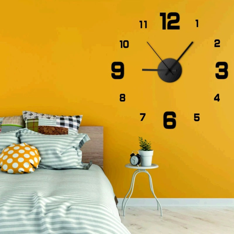 Minimalist Silent Frameless Acrylic Wall Clock