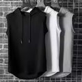 Vest Sleeveless Tees For Male Hooded Pack of 3