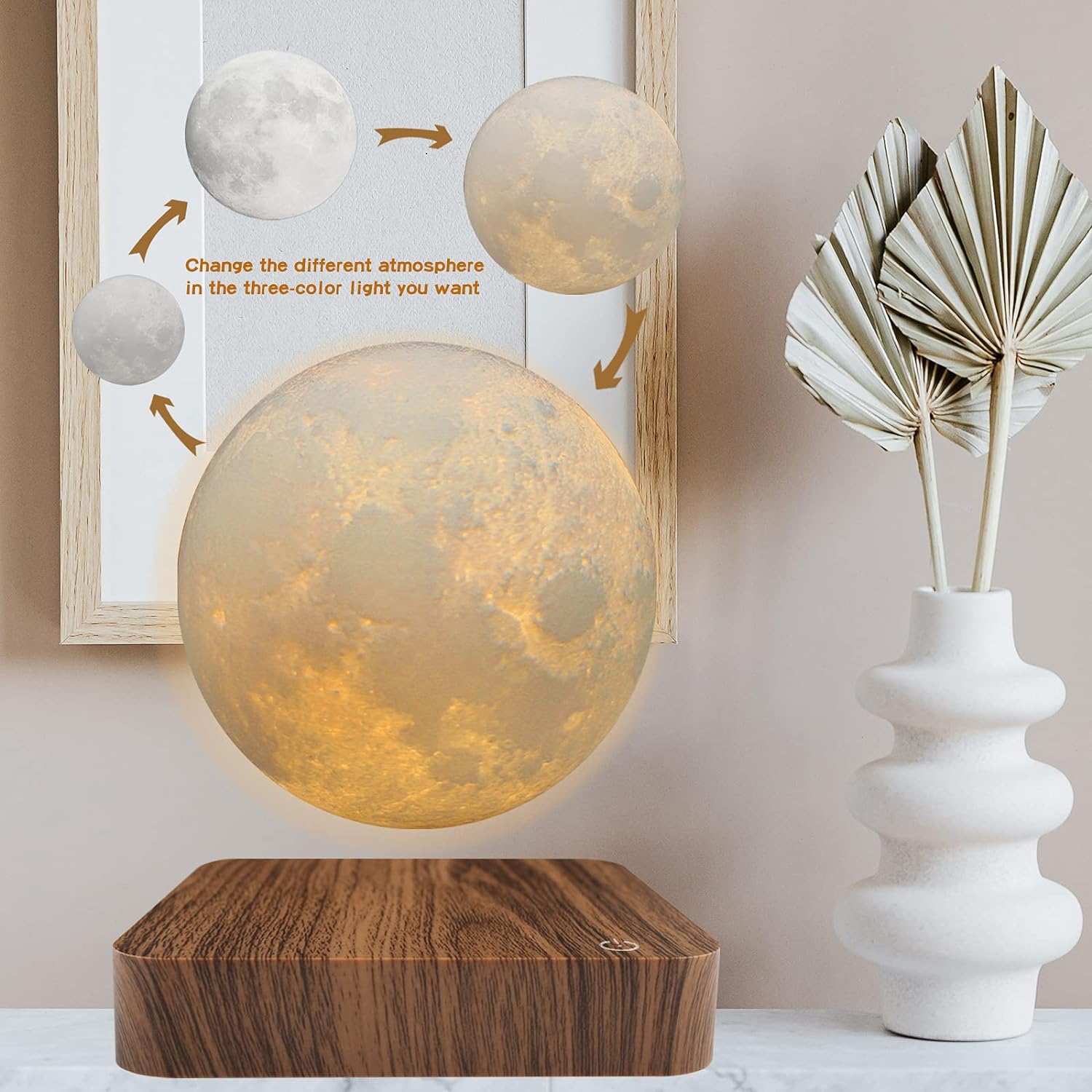 Nordic Magnetic Wooden LED Desk & Bedside Lamp