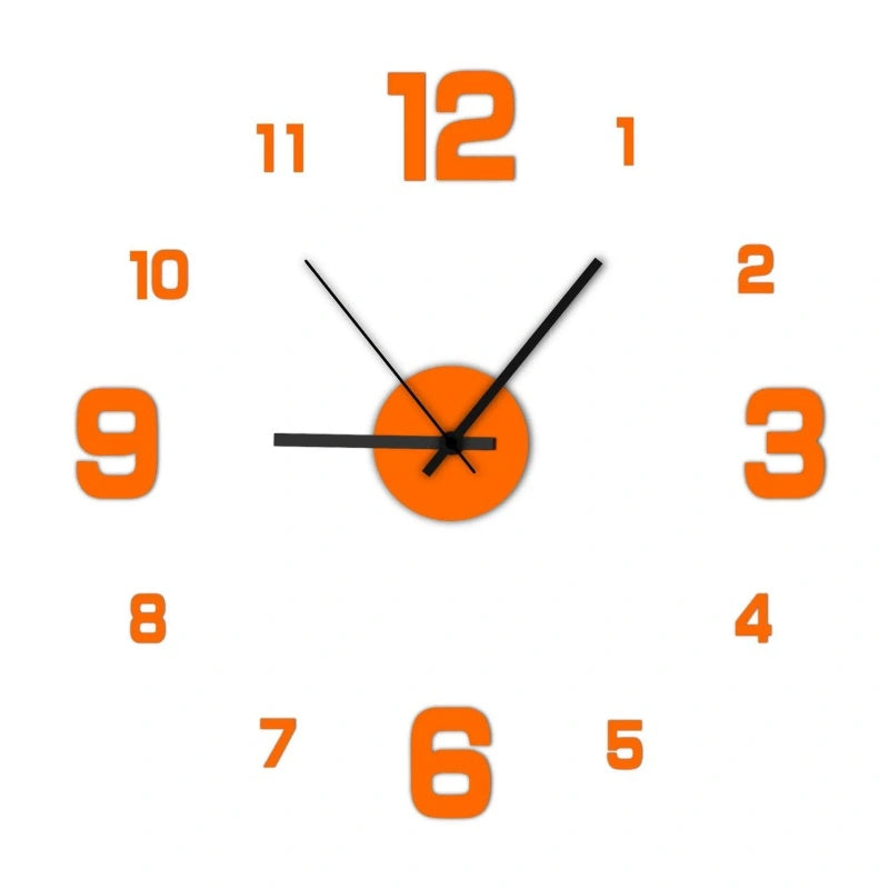 Minimalist Silent Frameless Acrylic Wall Clock